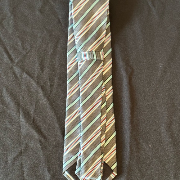 Ermenegildo Zegna fine Italian Seta silk tie - Picture 2 of 3